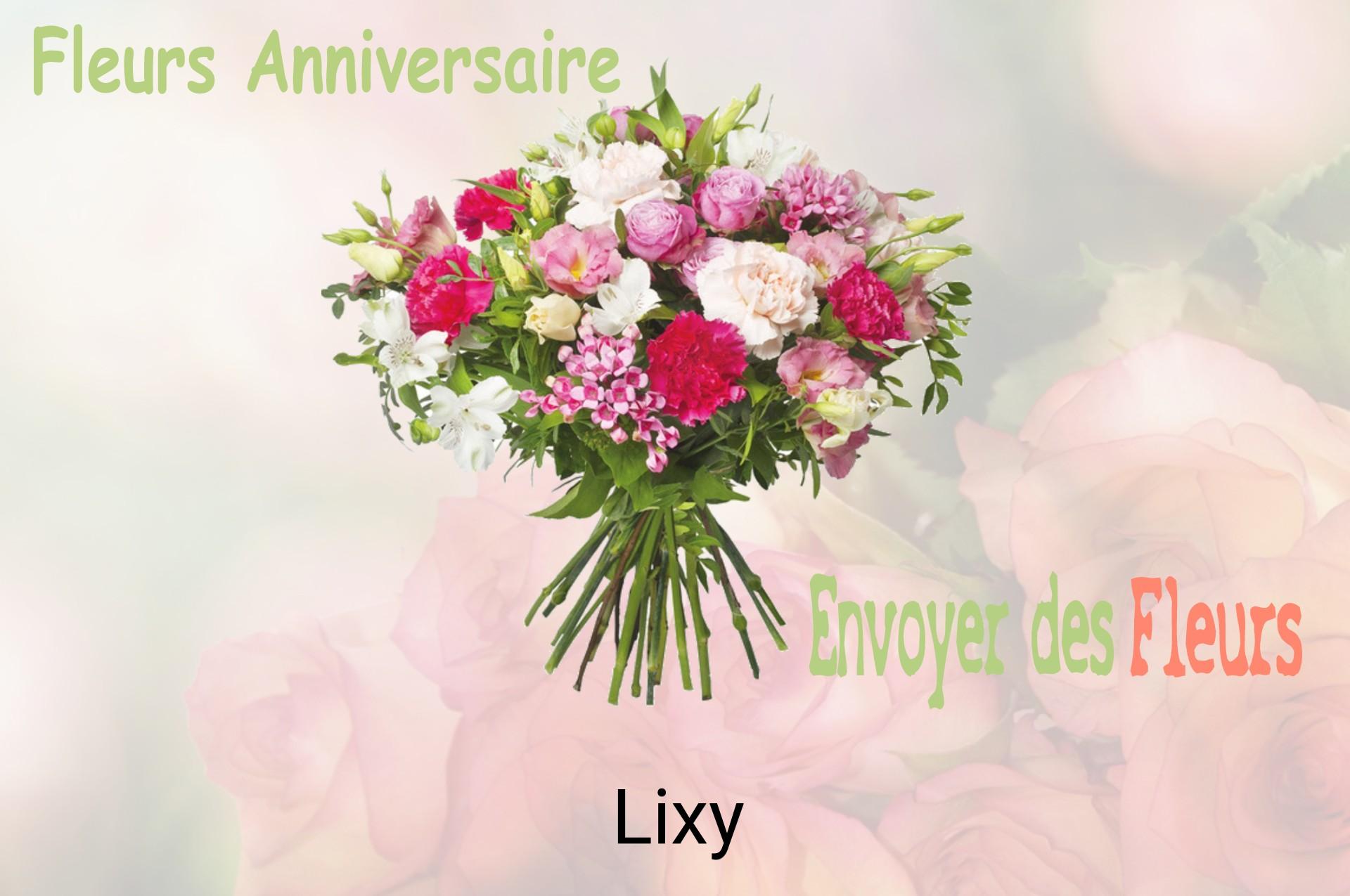 Bouquet de fleurs d’anniversaire livré à Lixy